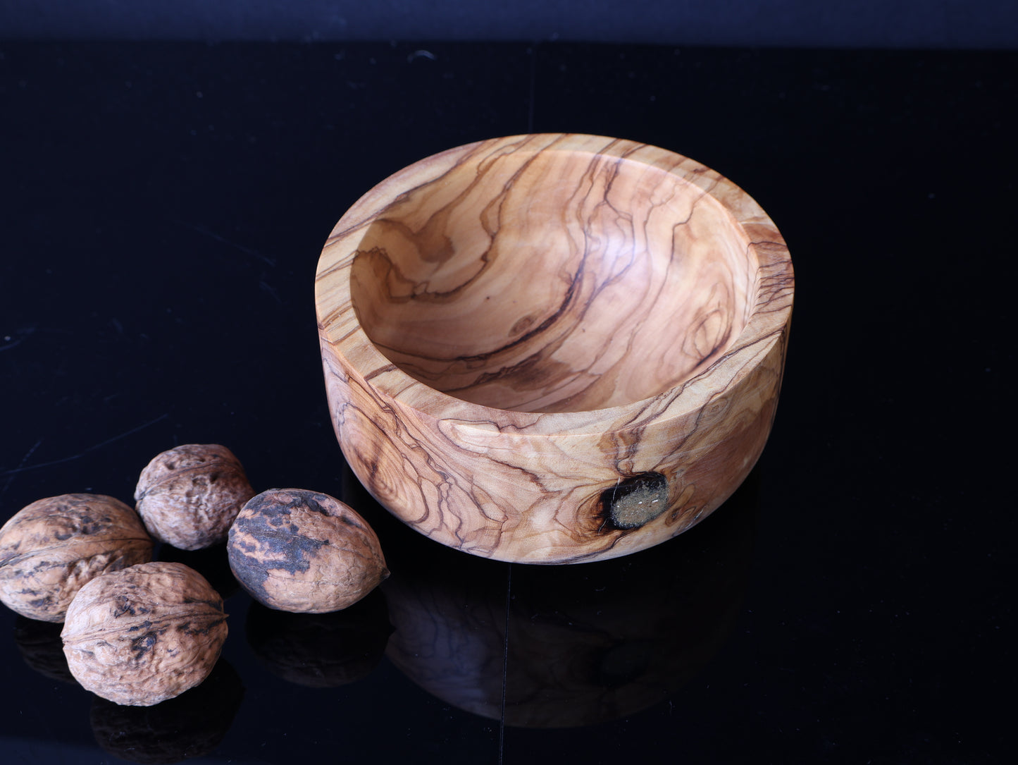 THE GROVE COLLECTION — SERVING BOWL Handcrafted Olive Wood Serving Bowl | Available in 4 Sizes
